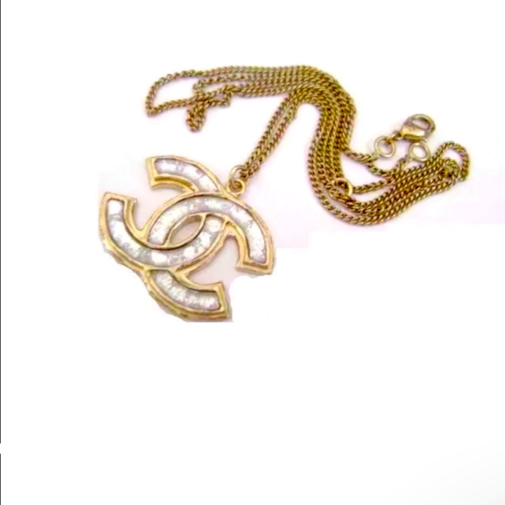 Mirrored Chanel vintage necklace